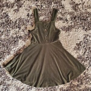 Adorable Girls Green Dress